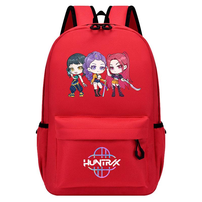 Kpop Demon Hunter Girls Group Anime Peripheral Backpack Girls Boys Anime Backpack Student Lightweight Schoolbag KTB