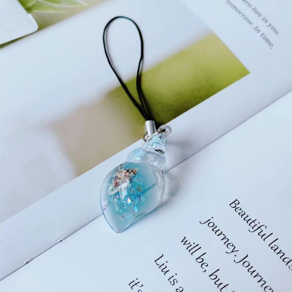 Conch Mobile Phone Chain Pendant Mobile Phone Strap Phone Hanging Rope Telephone Jewelry