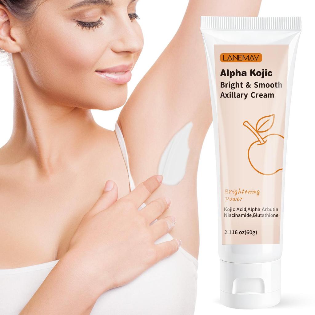 Axillary Cream-Brighten & Smooth Underarm-Nourishes Skin-Gentle & Safe-Suitable For All Skin Types, 60g