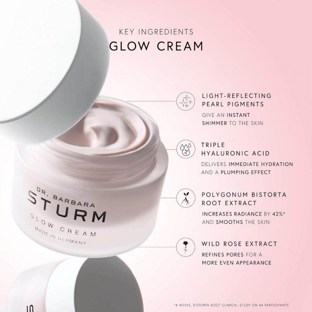 Dr. Barbara Sturm Glow Cream 1.69 Oz Hydrating   Glow Boosting