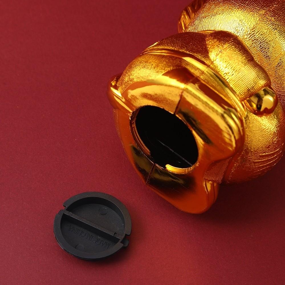 Gold Zodiac Horse Piggy Bank Creative Feng Shui Wealth Symbol Lucky Money Ingots Statues  Home