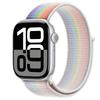 Cinturino in Nylon a Passante Per Apple Watch Bands 46mm 44mm 40mm 41mm 45mm 42mm Cinturino Originale iWatch Serie 11 10 SE 9 8 Ultra 3