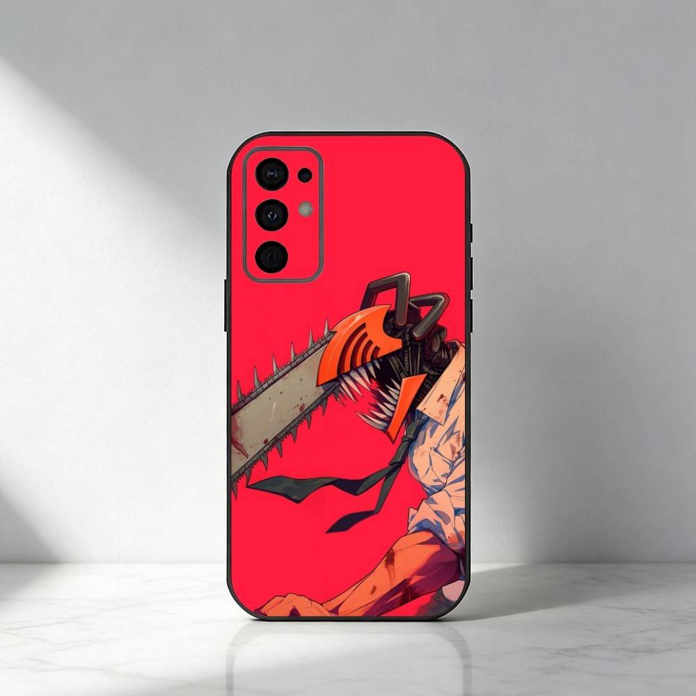 D-Denji C-Chainsaw Man  Phone Case For Samsung S25,S24,S21,S22,S23,S30,Ultra,S20,Plus,Fe,Note,5G Black Cover