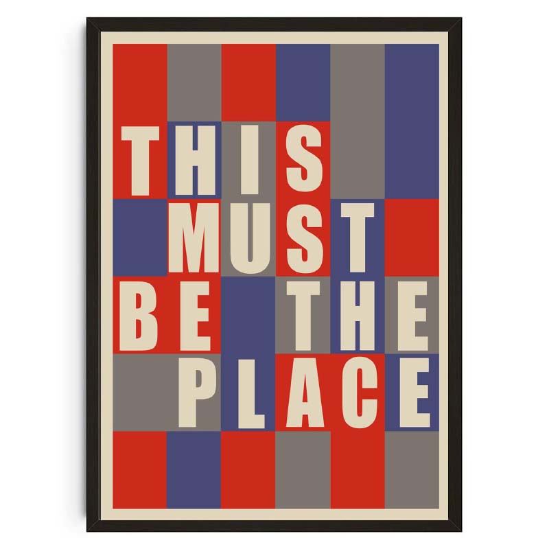 Abstract Typography Art Poster Less Is More Canvas Painting Motivational Quote Art Home Decor Print for Home Living Room Decor