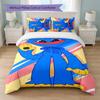 Poppy Playtime Print 3Pcs Duvet Cover Set 1 Duvet Cover and 2 Pillowcases Soft Bed Linen For Household Bedroom