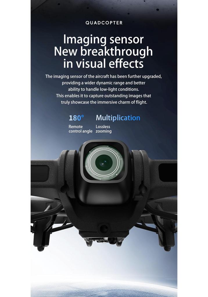 Z906 Drone with 4.3-inch Screen Controller, Strong Magnetic Anti-Collision, Optical Flow, HD Aerial Photography and Remote Control.