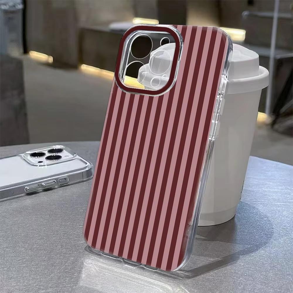 luxury Ins Brown Red Polka Dots Phone Case for Xiaomi Redmi Note 13 12 11 Pro Plus 4G 5G 13C 12C 10 10C 9 9A 9C Back Cover