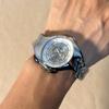 1pc men's irregular y2k non mechanical watch twisted retro fashion quartz watch