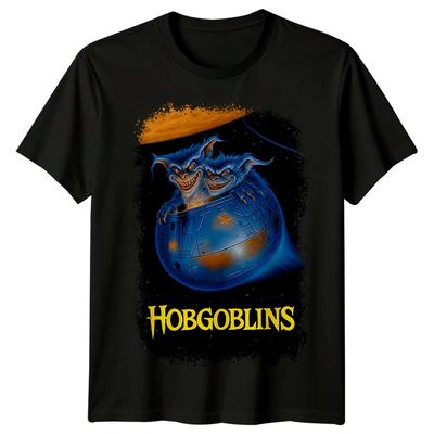 Goblin (1988) T-shirt ispirata ai poster cinematografici, stile retrò anni '80.