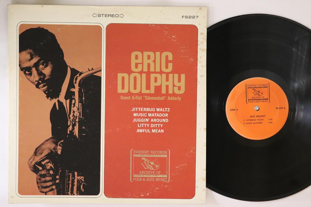 LP Record ERIC DOLPHY - Eric Dolphy FS227 EVEREST 1968 US Jazz Used