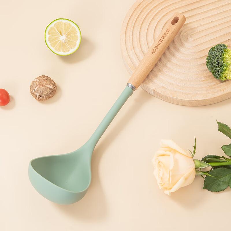 KOBACH Quiet Kitchen Silicone Spoon Set
