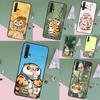 Cartoon Fat Tiger For Huawei Nova 11 12i 8i 7i 3i 9 10 SE Y60 Y61 Y70 Y72 Y73 Y90 Y91 P20 P30 Pro P40 Lite Case