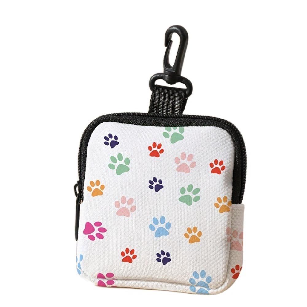 New Mini Coin Purse Lightweight Durable Wallet Portable Cat Dog Print Earphone Bag Friends Gift