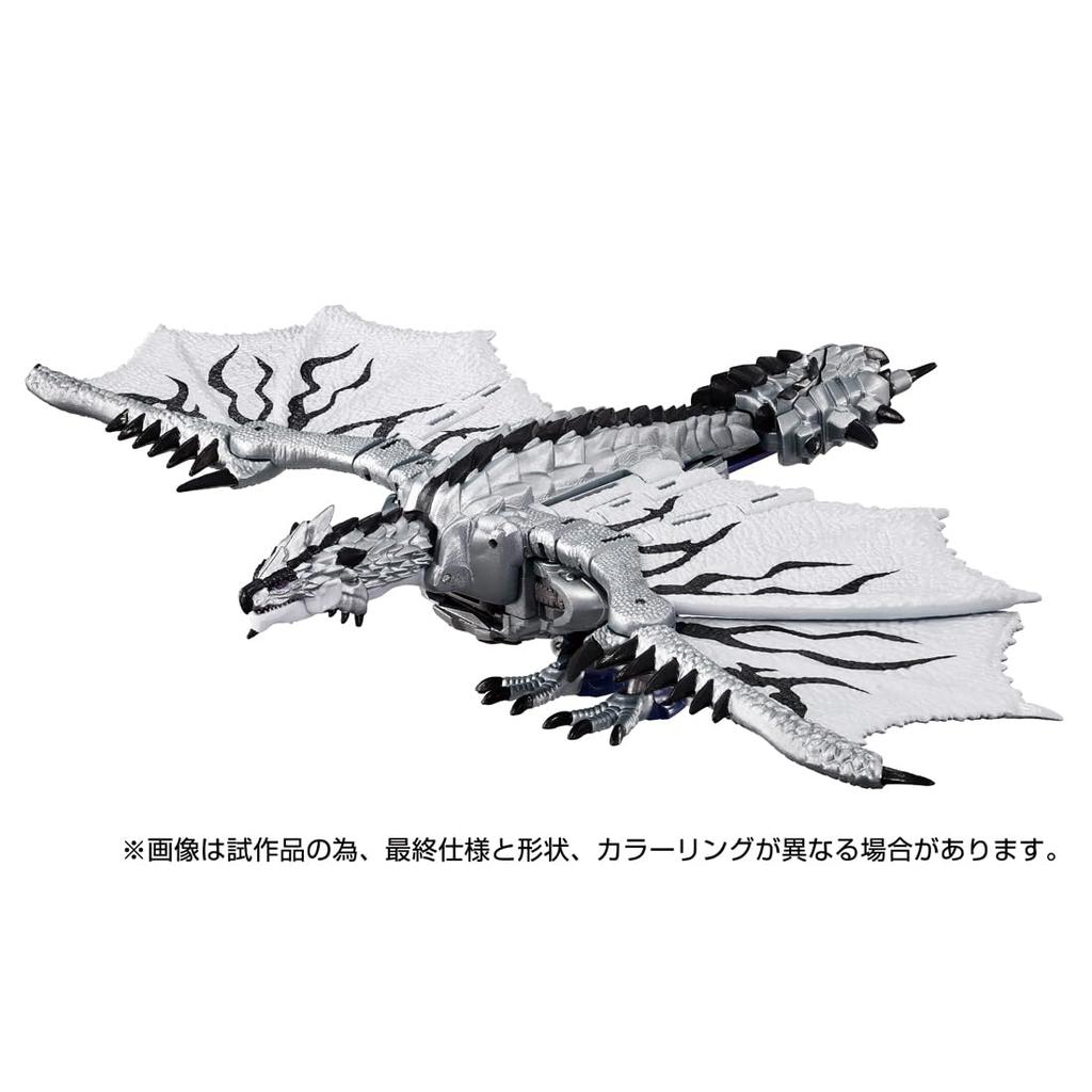 SYNERGENEX Transformers Silver Rathalos Prime Action Figure T-SPARK