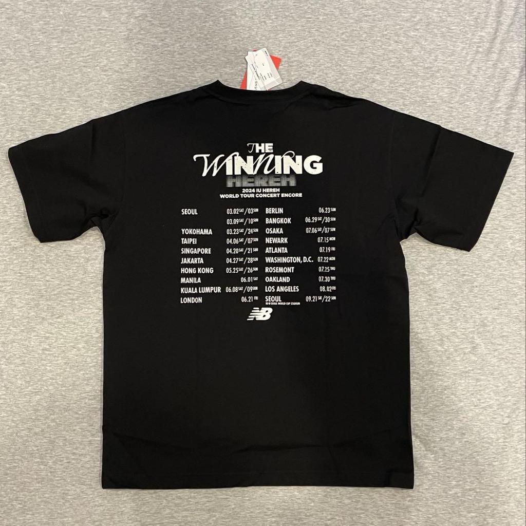 [USED] Final Price IU Live T-shirt (S Size) New Balance Korea Exclusive