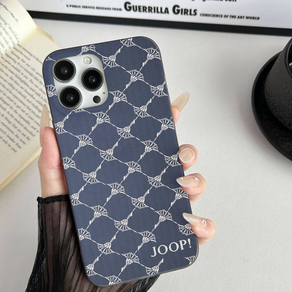 

Fashion Brand J-Joop For IPhone 17 16 15 14 13 12 11 Pro Max Plus Pro Clear Phone Cover Non-Slip Shell iPhone 14 plus
