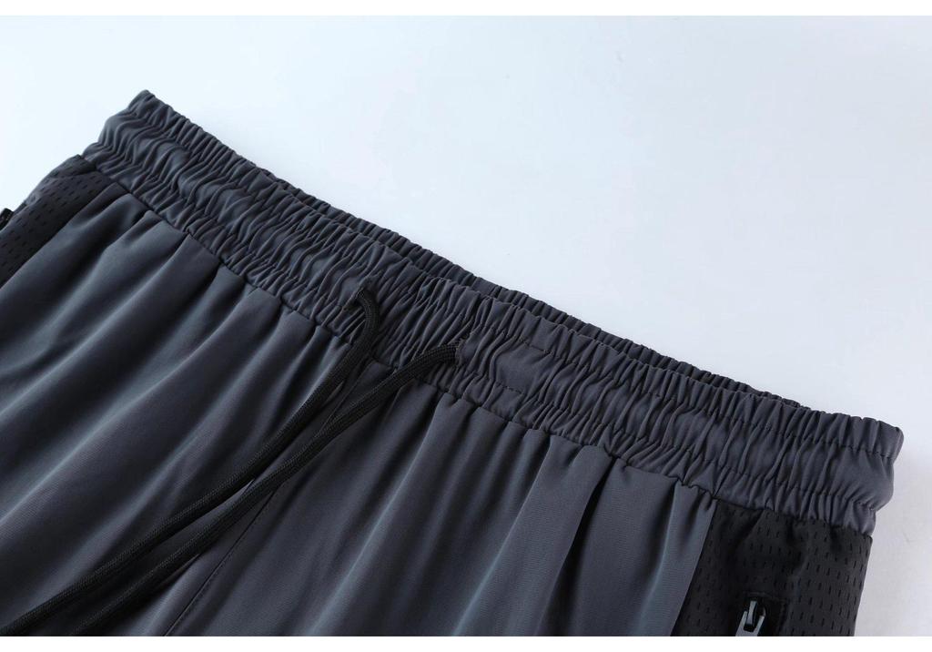 Men's Quick-Dry Joggers: Summer Ice Feel Running & Fitness Pants