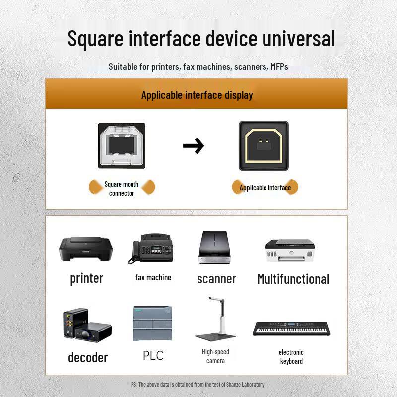 Sanze USB-Drucker-Datenkabel