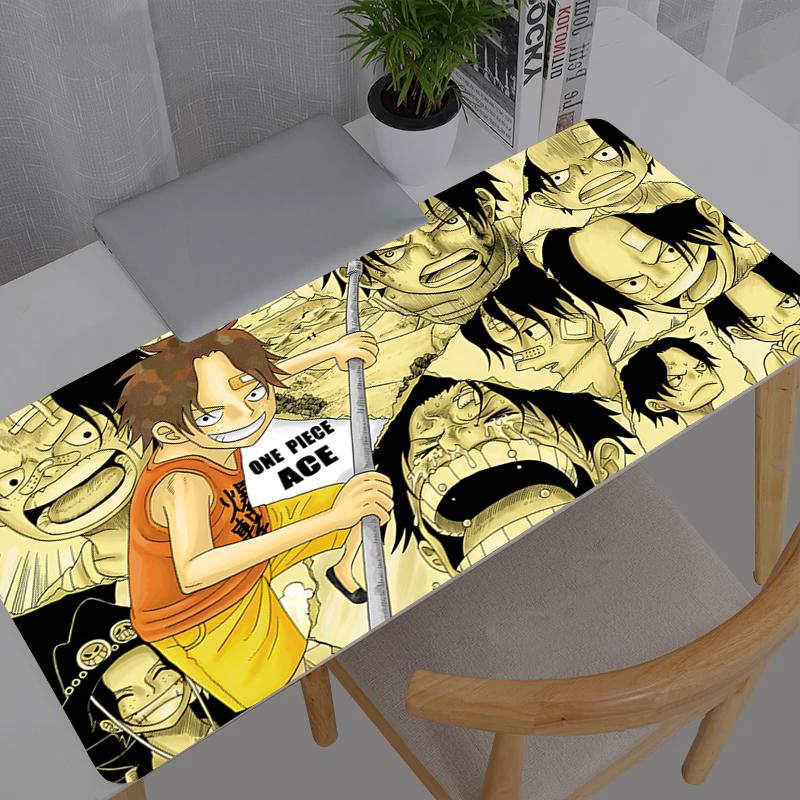 Mouse Pad One Piece anime notbook gamer Large Keyboard NonSlip Rubber Computer Carpet Desk Mat PC Gamer x MousePad
