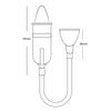 Nasal Aspirator Soft Tip Safe Sucker Newborn Baby Vacuum Suction Sick Toddlers Practical Infant Absorption Nose Cleaner Snot