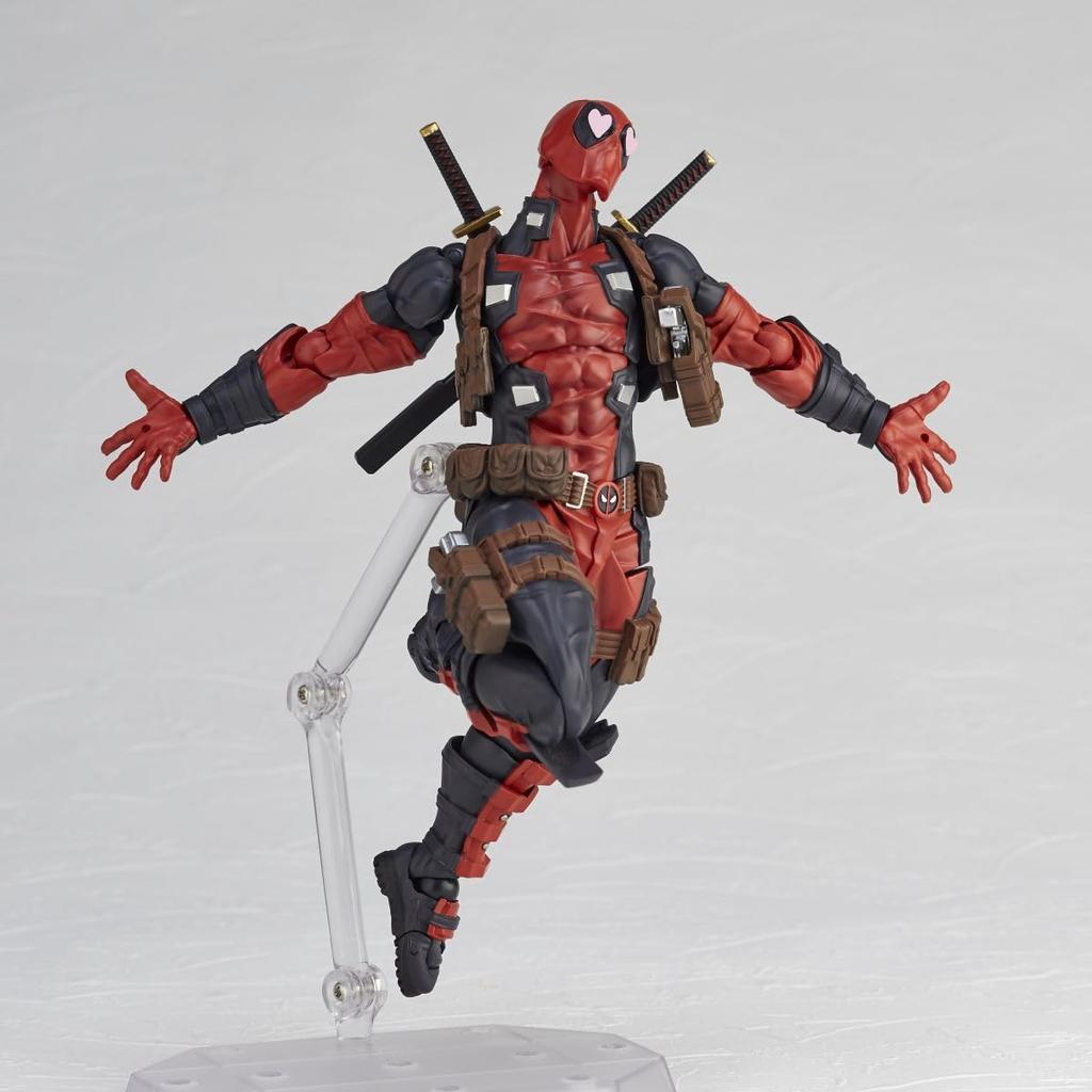 Kaiyodo Revoltech Amazing Yamaguchi Deadpool Ver. 2.5, Approximately 170mm Tall, Non-scale PVC & ABS Painted Action Figure