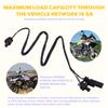 Für BMW R1300GS R1250GS ADV R1200GS LV R1250R R1200R 1250 1200 RS Motorrad Schnellverbindungs-Kabelbaum für Zusatzsteckdose