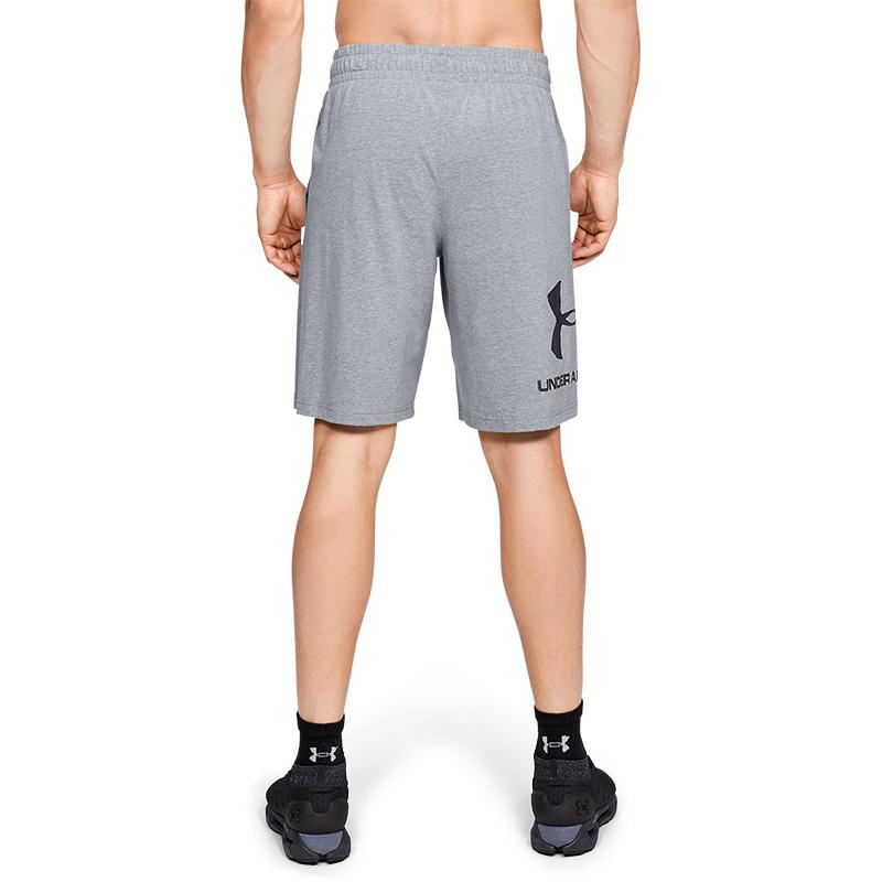 Under Armour Fitness Training Knit Shorts Men Shorts Gray 1329300-035