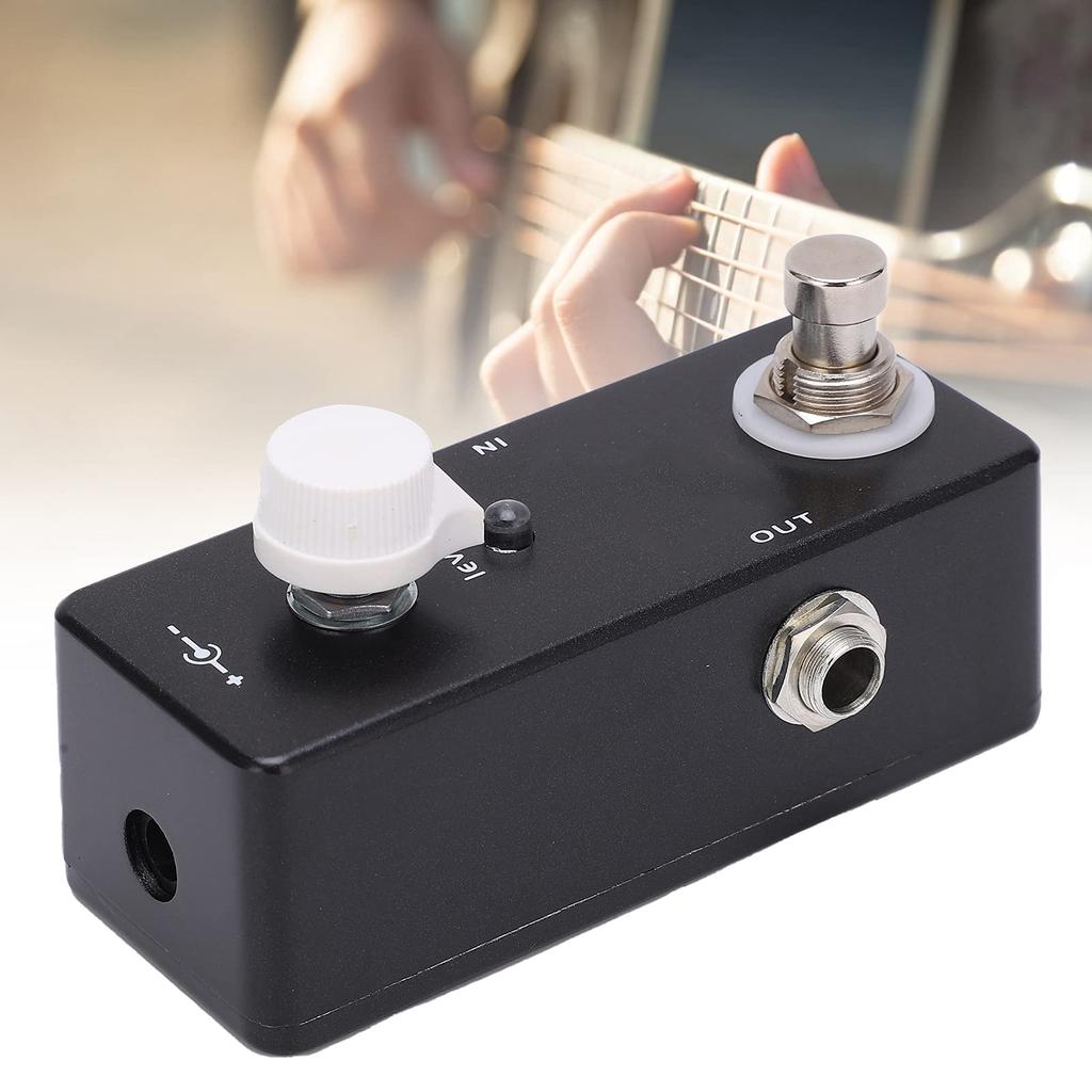 TOPINCN Guitar Volume Effect Knob 20mA Stable Single Knob Metal Tuning Accessory Pedal, Control, Built-in Attenuator, Operation, Control, Attenuator,