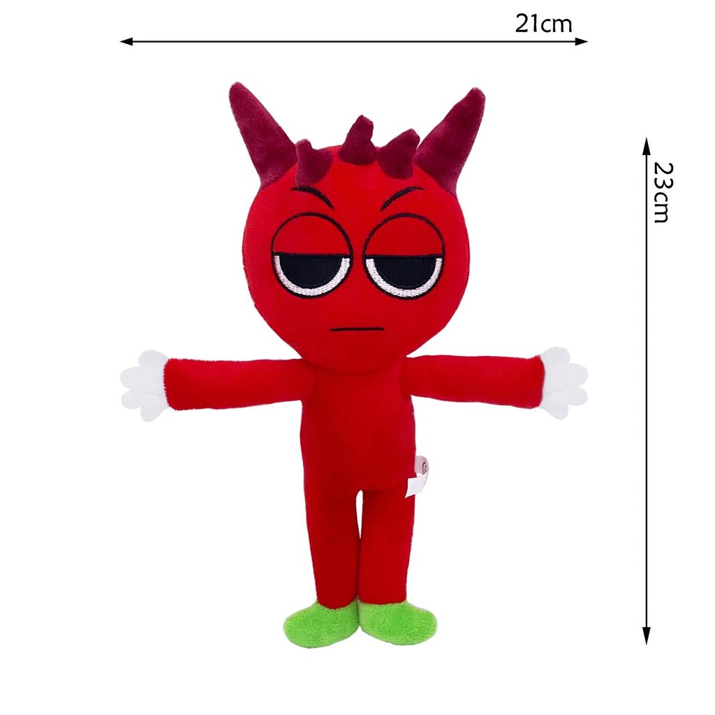 *New Sprunki Plush Toys Game Plush Sprunki  Plush Doll Sprunki Game Cartoon Kid Birthday Gifts Stuffed Dolls Christmas Gift