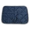 Pet Warm Pad Cat Heat Mat Dog Sleeping Bed Mat Cushion Skidproof for Home Winter Dark Blue with Grey Trimming L