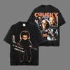 Chucky Horror T-Shirt – Gruselige Puppe Grafik Vintage Gruselfilm Streetwear Shirt