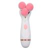 Electric Facial Cleansing Brush 3 Head Massage Facial Exfoliating Silicone Rechargeable Face