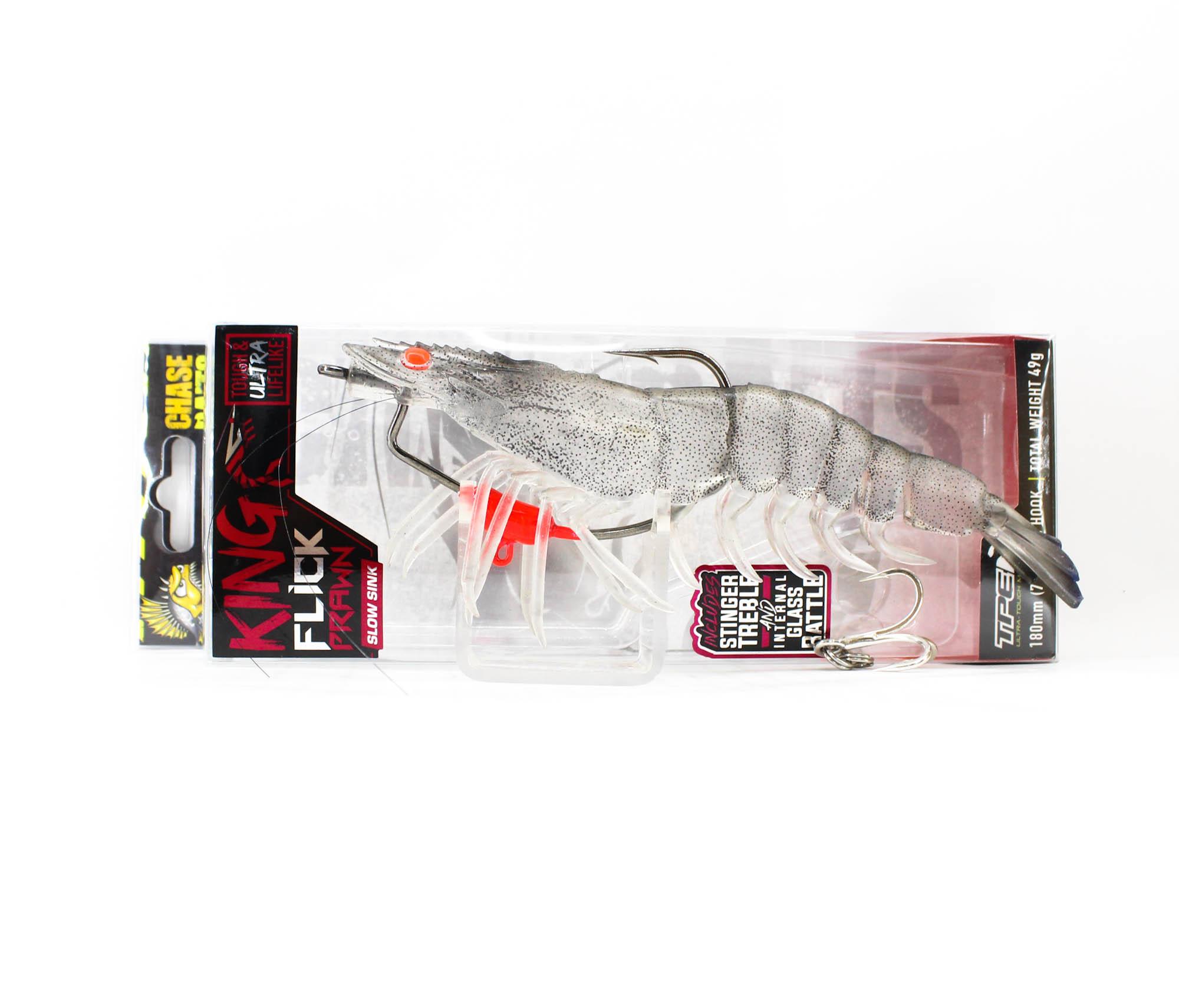 

Chasebaits Flick Prawn King 180 mm 49 grams Sinking Lure 06 (6109)