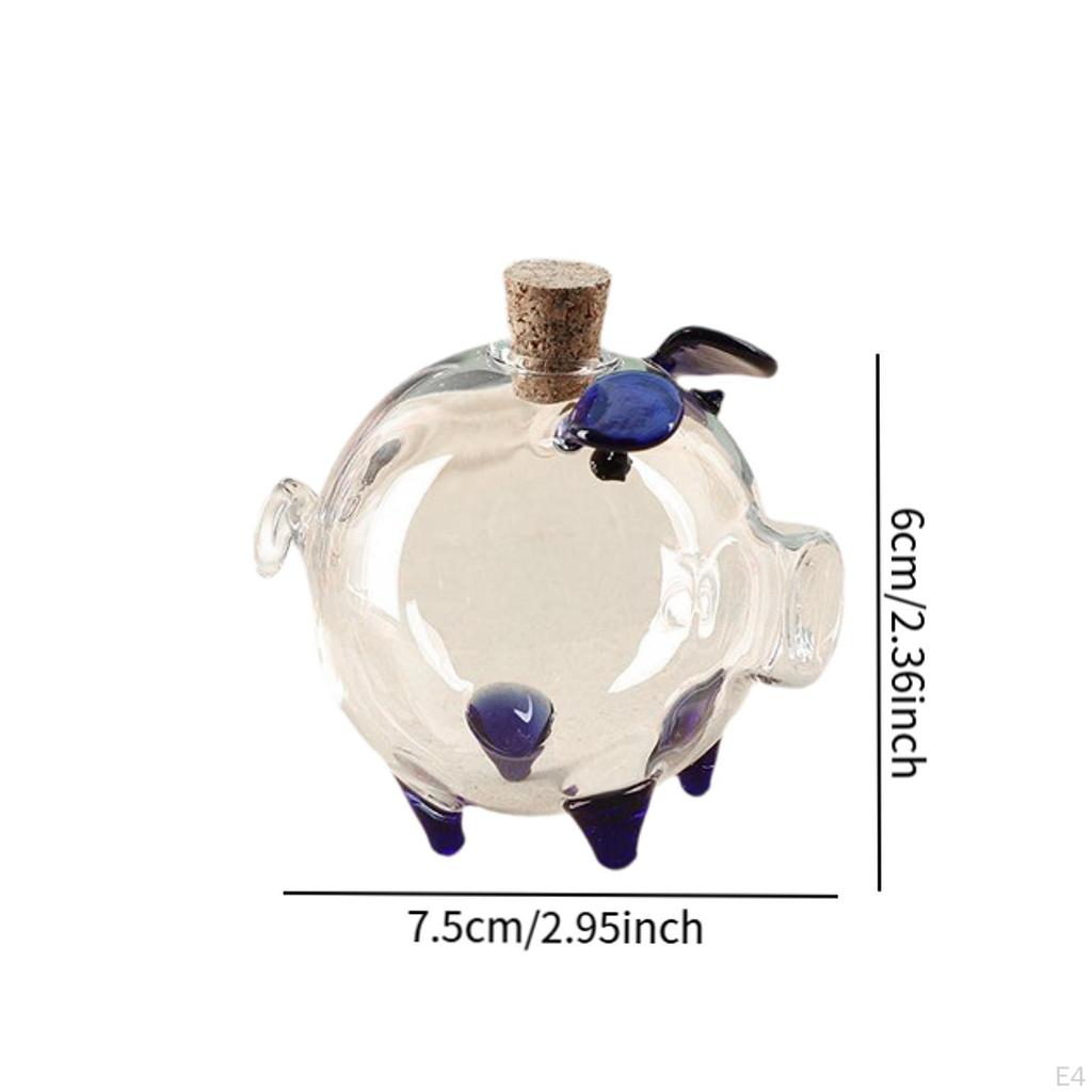 Transparente Spardose zum Sparen von Geld und zur Aufbewahrung von Banknoten für den Heimgebrauch