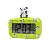 Panda Bamboo Doll Electronic Alarm Clock Can Be Backlit, Alarm Can Be Timed, Dormitory Learning Simple Desktop Clock