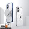 For iPhone 17 Case Compatible with MagSafe TPU+PC Clear Phone Back Cover