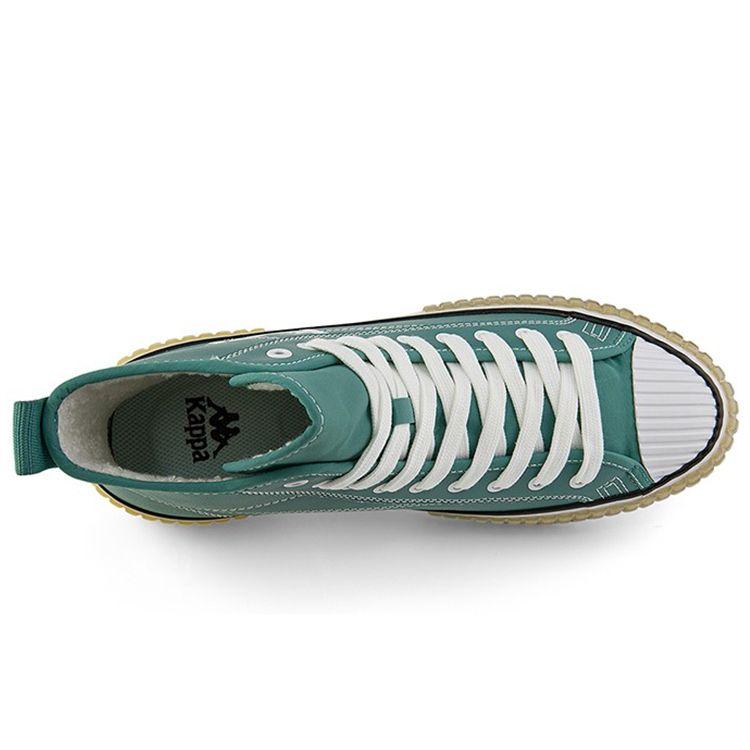 Kappa Logo Fleece Lined Warm High Top Sneakers Unisex sneakers Blue White K0AZ5VS56D-890