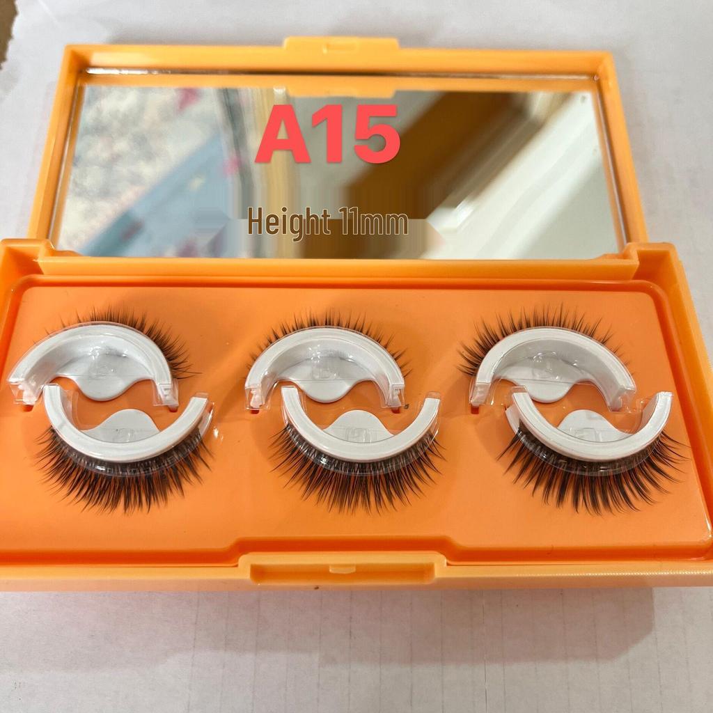 Self-Adhesive Reusable Lazy Eyelashes - Natural Thick False Eyelashes Strip