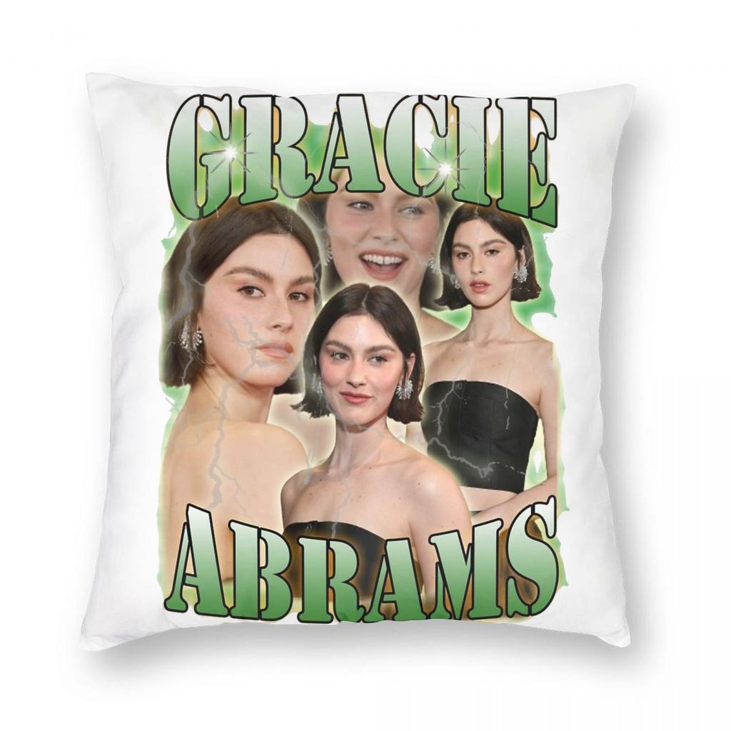 Gracie Abrams Pillowcase Printed Polyester Cushion Cover Decorative Pillow Case Cover Home Wholesale 40*40cm