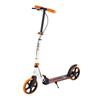 Hm0107 Monopattino Bianco-Arancione Nils Extreme