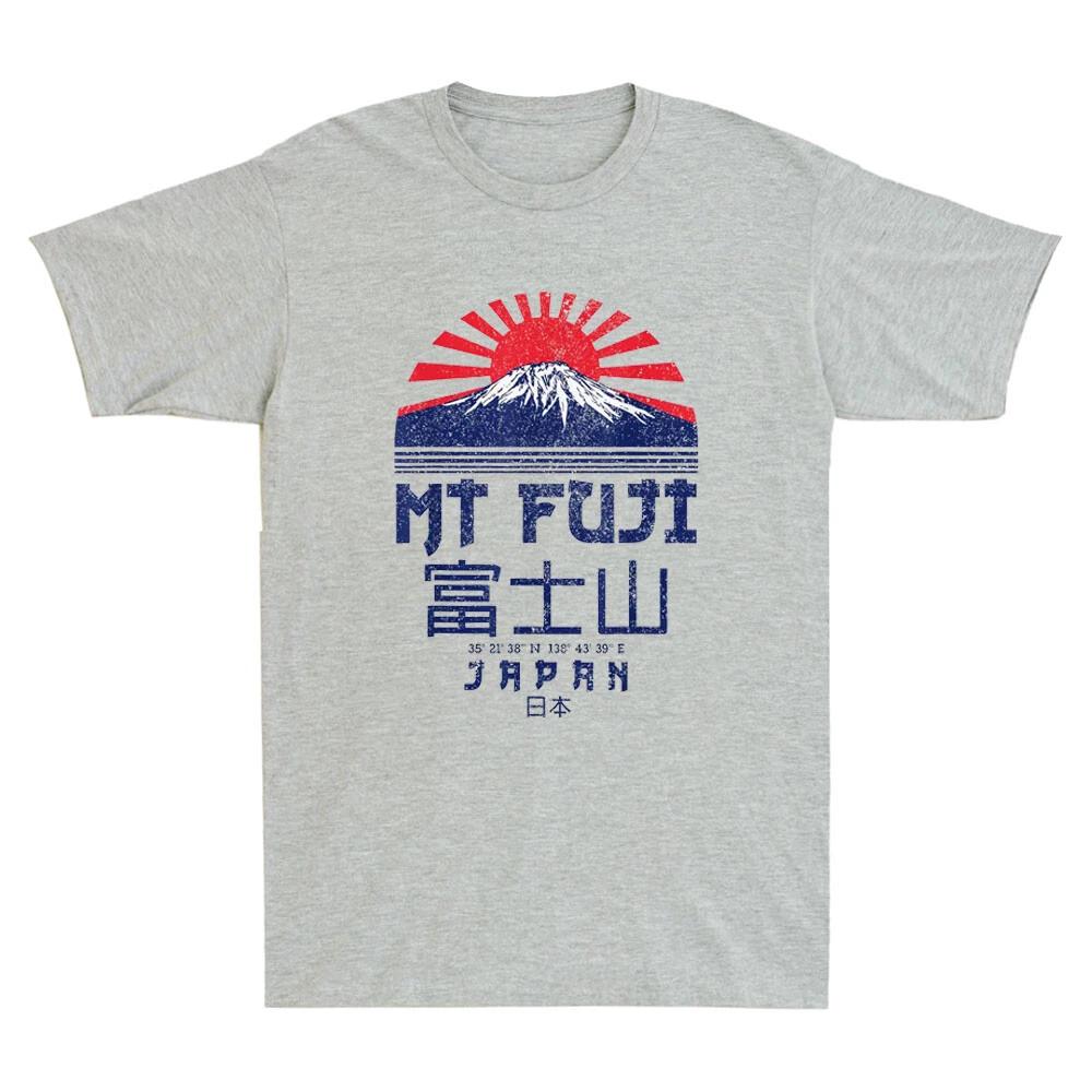 Mt. Fuji Japan Retro Souvenir Tokyo Japanese Funny Graphic Vintage Men s T-Shirt L