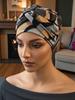 Stylish Women's Turban Ula 435 Hat With Viscose Lining Also After Chemotherapy