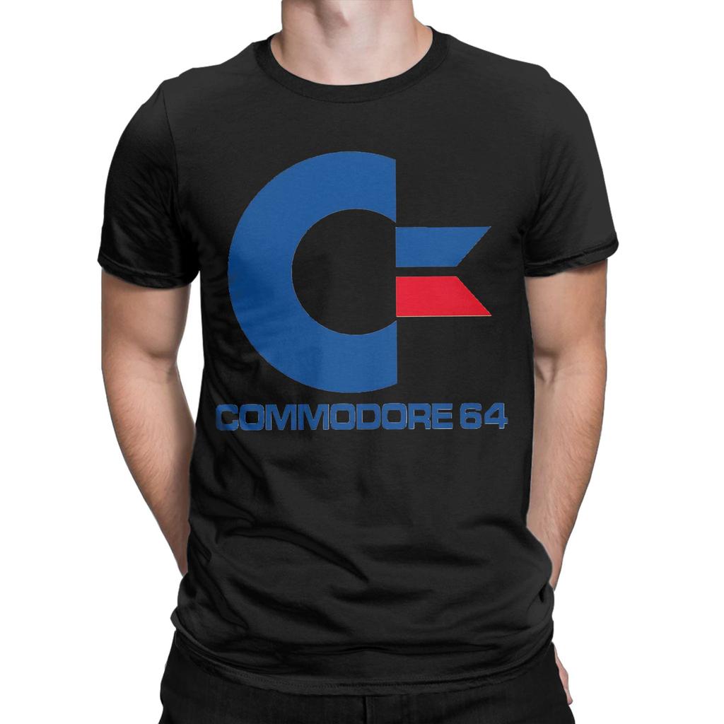 Vintage Logo Novelty 100 Cotton Tshirt Commodore Amiga 500 Tops Tees For Unisex