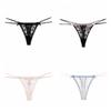 Transparent Underwear for Women Bow Panties Mesh Lace Briefs Lingerie Flower Lace Thong  Girl