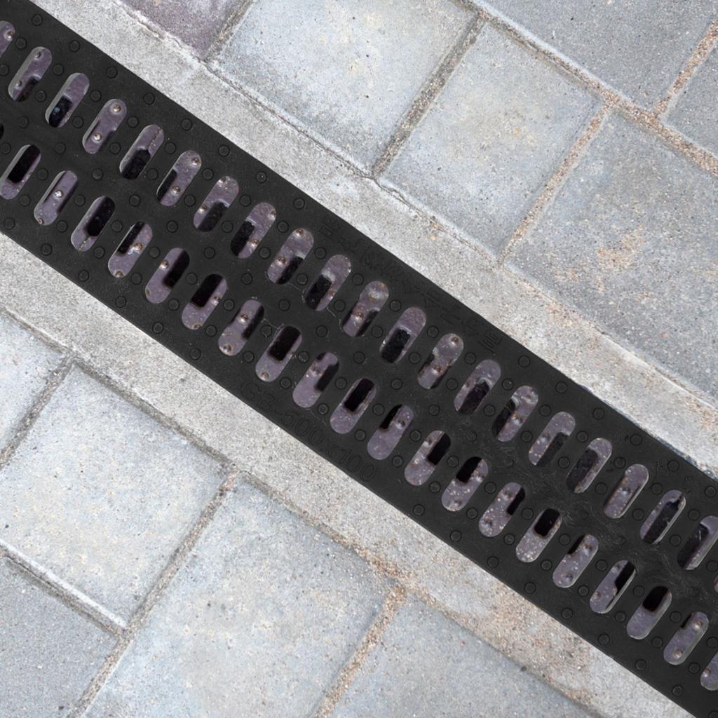 1PC Plastic Drain Grate Replaceable Sewer Cover Outdoor Drainage Drain Cover Sewer Channel Grid Grate