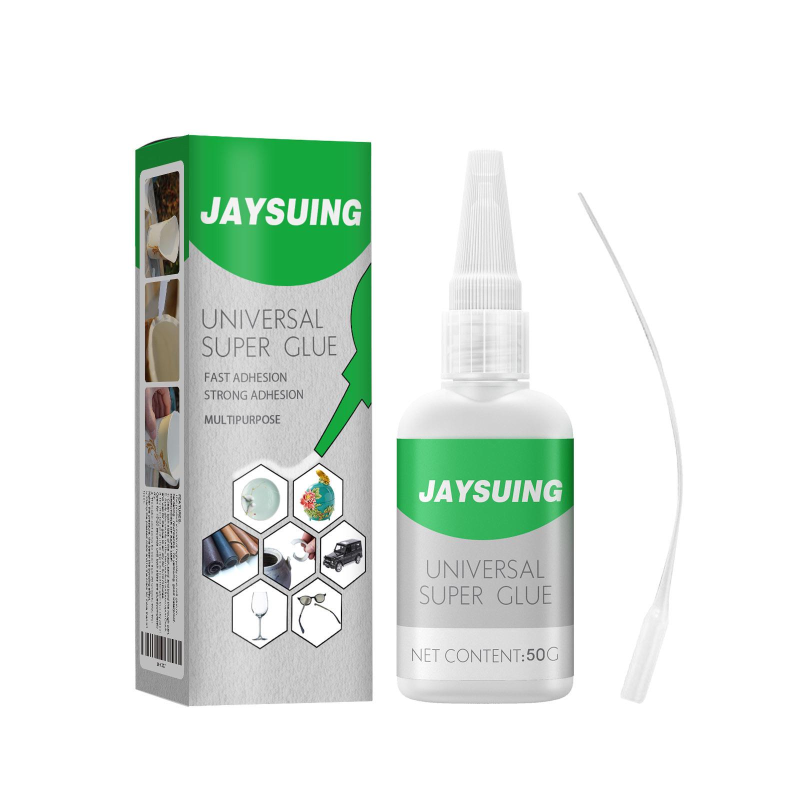 Jaysuing Quick-dry Multi-purpose Adhesive for Leather, Wood, and Tile Repair