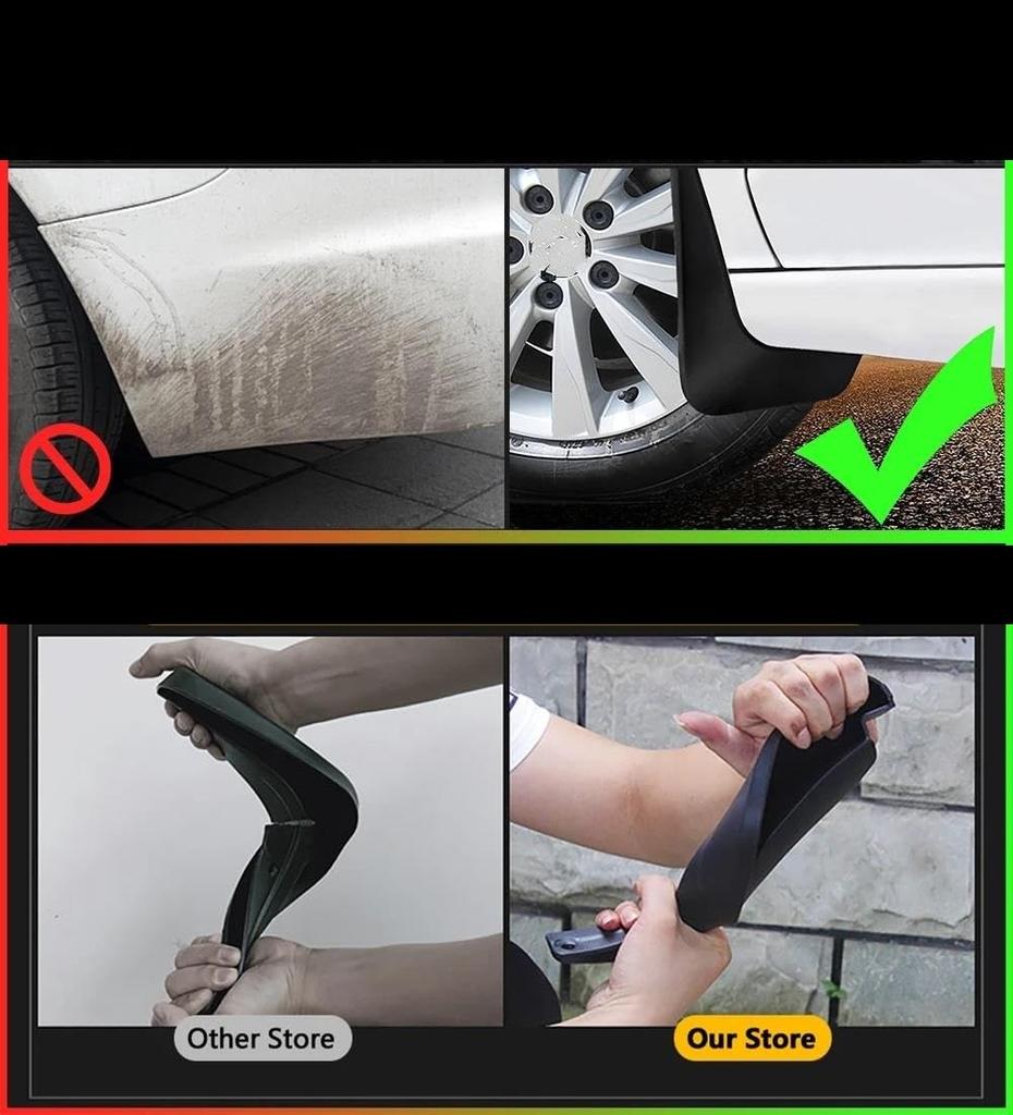 Mazda 5 Mazda 5 CW Premacy 2011-2018 Schmutzfänger Kotflügelverbreiterungen Schmutzfänger Spritzschutz