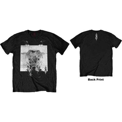 Slipknot 'Devil Single - Schwarz / Weiß' Schwarzes T-Shirt - NEU