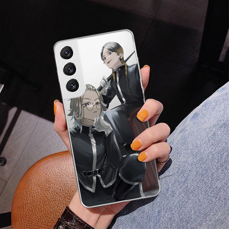 Ran Haitani Rindou Tokyo Aevengers Phone Case For Samsung Galaxy S24 S25 Edge S26 Ultra S23 S22 S21 Plus S20 FE + Personalized P