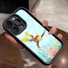 Curious George Affe Handyhülle Für IPhone 17 Pro Max 15 Pro 16 14 Plus 12 13 Mini 11 Pro Stoßfeste Weiche Hülle